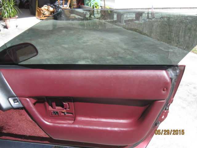 1993 Burgundy Chevrolet Corvette Coupe