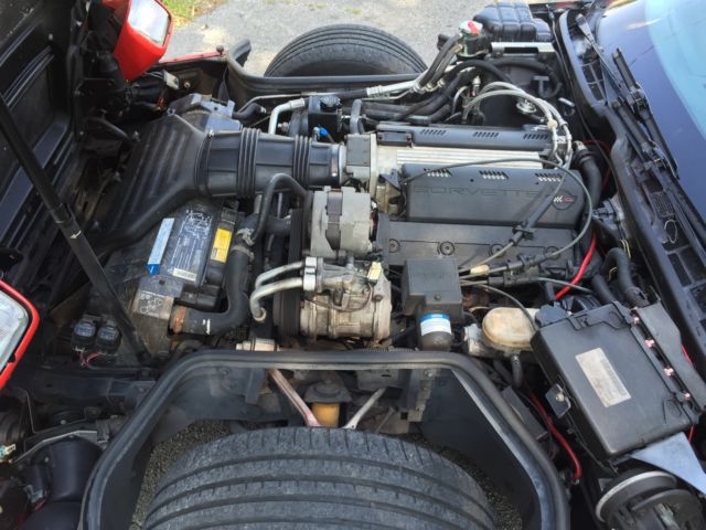 1993 Red Chevrolet Corvette Coupe
