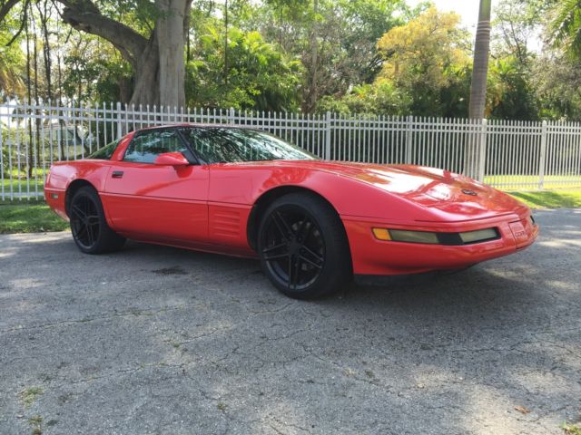 1993 Red Chevrolet Corvette Coupe