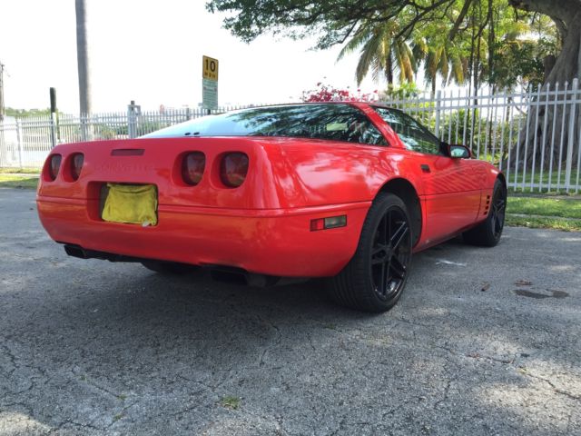1993 Red Chevrolet Corvette Coupe