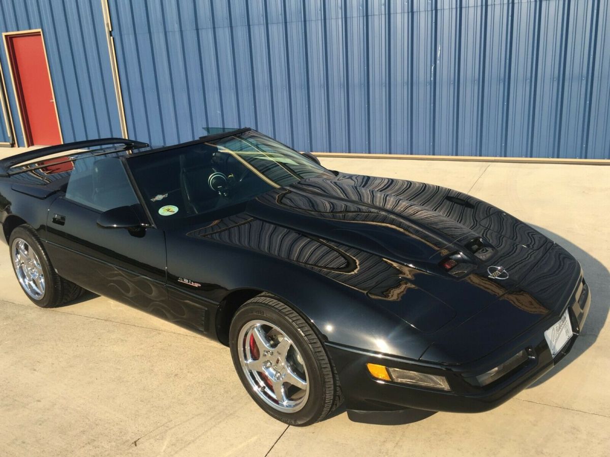 1993 Black Chevrolet Corvette Convertible