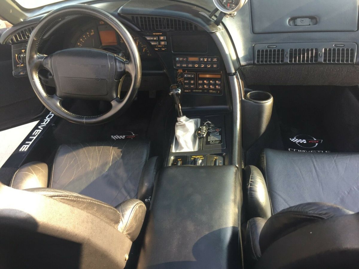 1993 Black Chevrolet Corvette Convertible