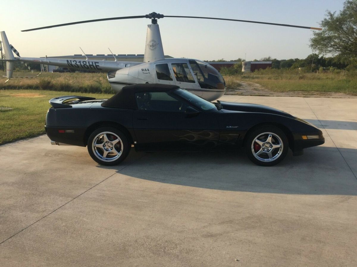 1993 Black Chevrolet Corvette Convertible