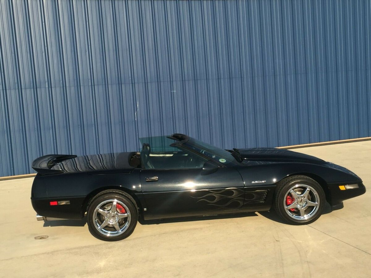 1993 Black Chevrolet Corvette Convertible