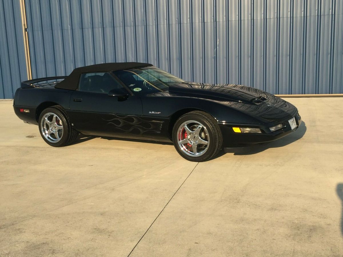 1993 Black Chevrolet Corvette Convertible