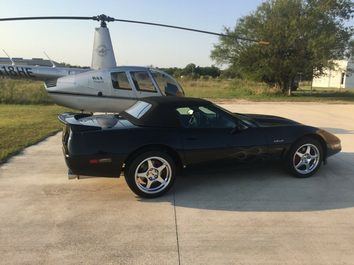 1993 Black Chevrolet Corvette Convertible