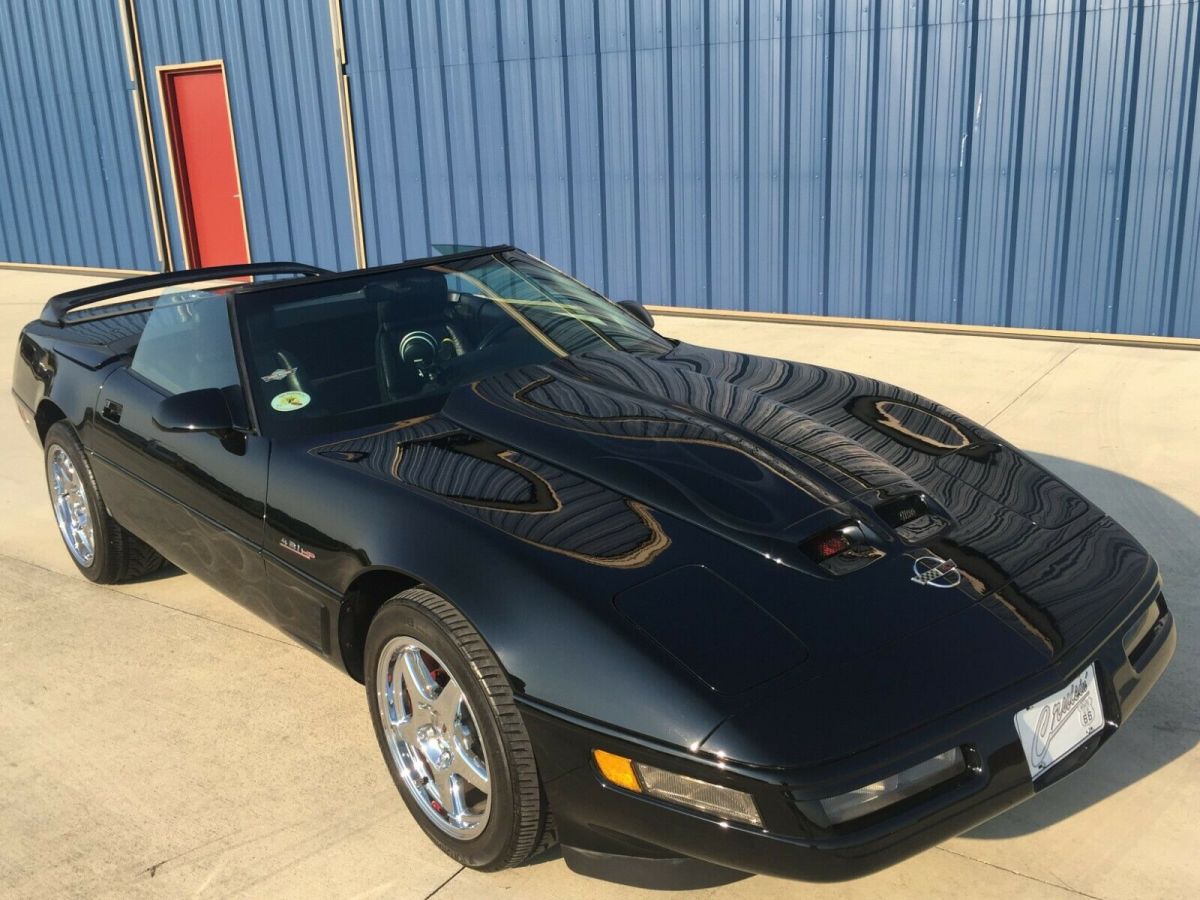 1993 Black Chevrolet Corvette Convertible