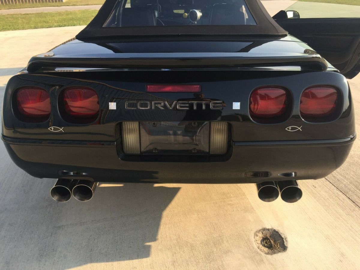 1993 Black Chevrolet Corvette Convertible