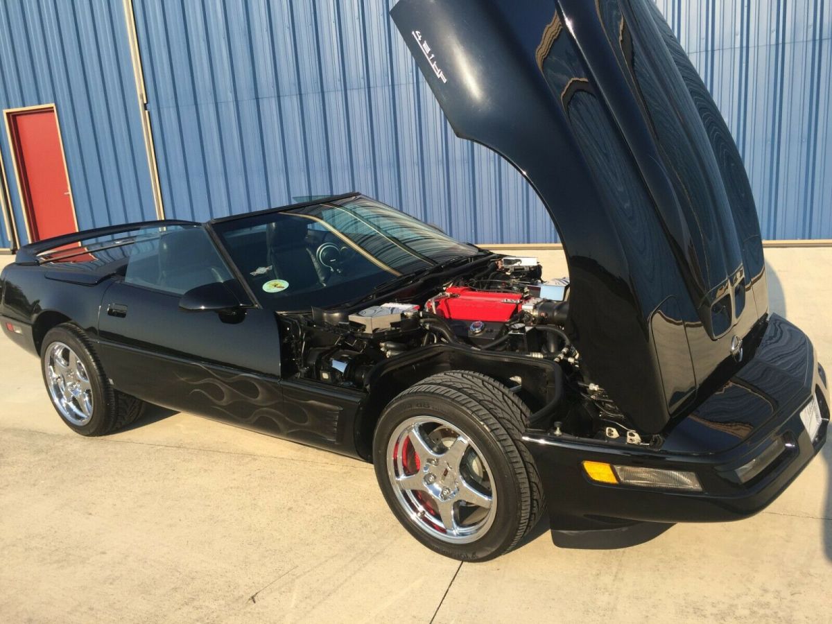 1993 Black Chevrolet Corvette Convertible