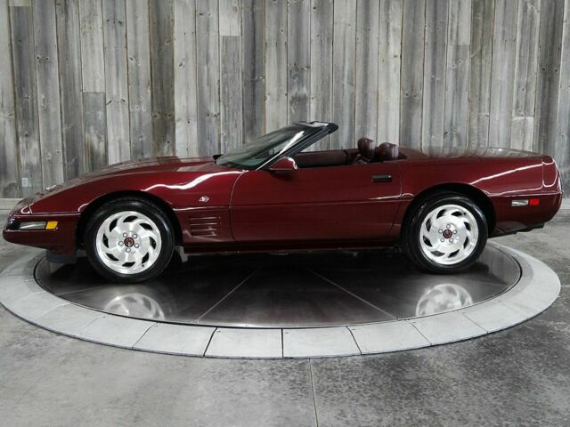 1993 Red Chevrolet Corvette RubyRed Ext. RubyRed Int.