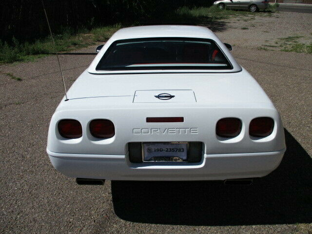1993 White Chevrolet Corvette Convertible