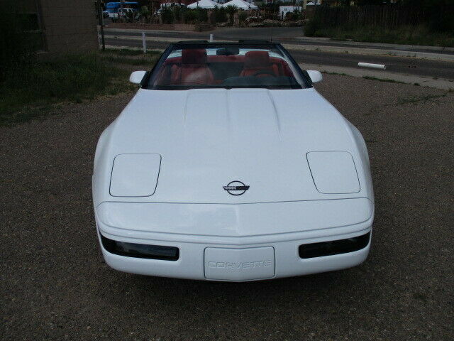 1993 White Chevrolet Corvette Convertible