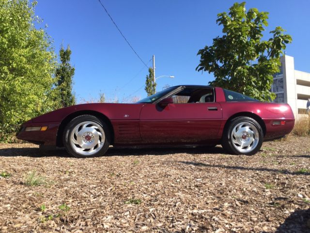 1993 Ruby Red Metallic Chevrolet Corvette Coupe