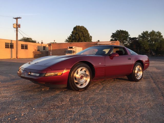 1993 Ruby Red Metallic Chevrolet Corvette Coupe
