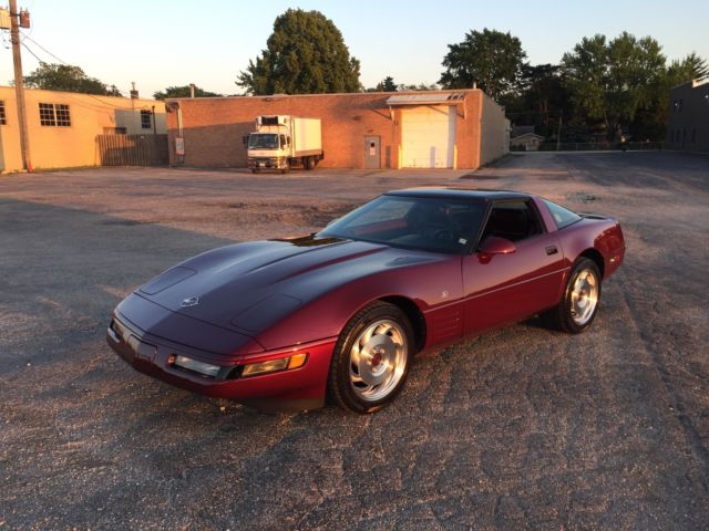 1993 Ruby Red Metallic Chevrolet Corvette Coupe