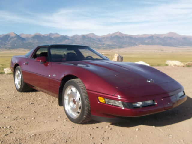 1993 Ruby Red Chevrolet Corvette Coupe