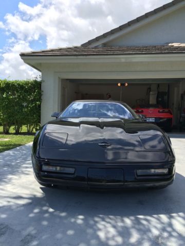 1993 Black Chevrolet Corvette Coupe