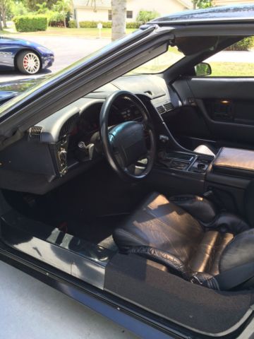1993 Black Chevrolet Corvette Coupe