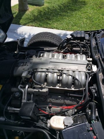 1993 Black Chevrolet Corvette Coupe