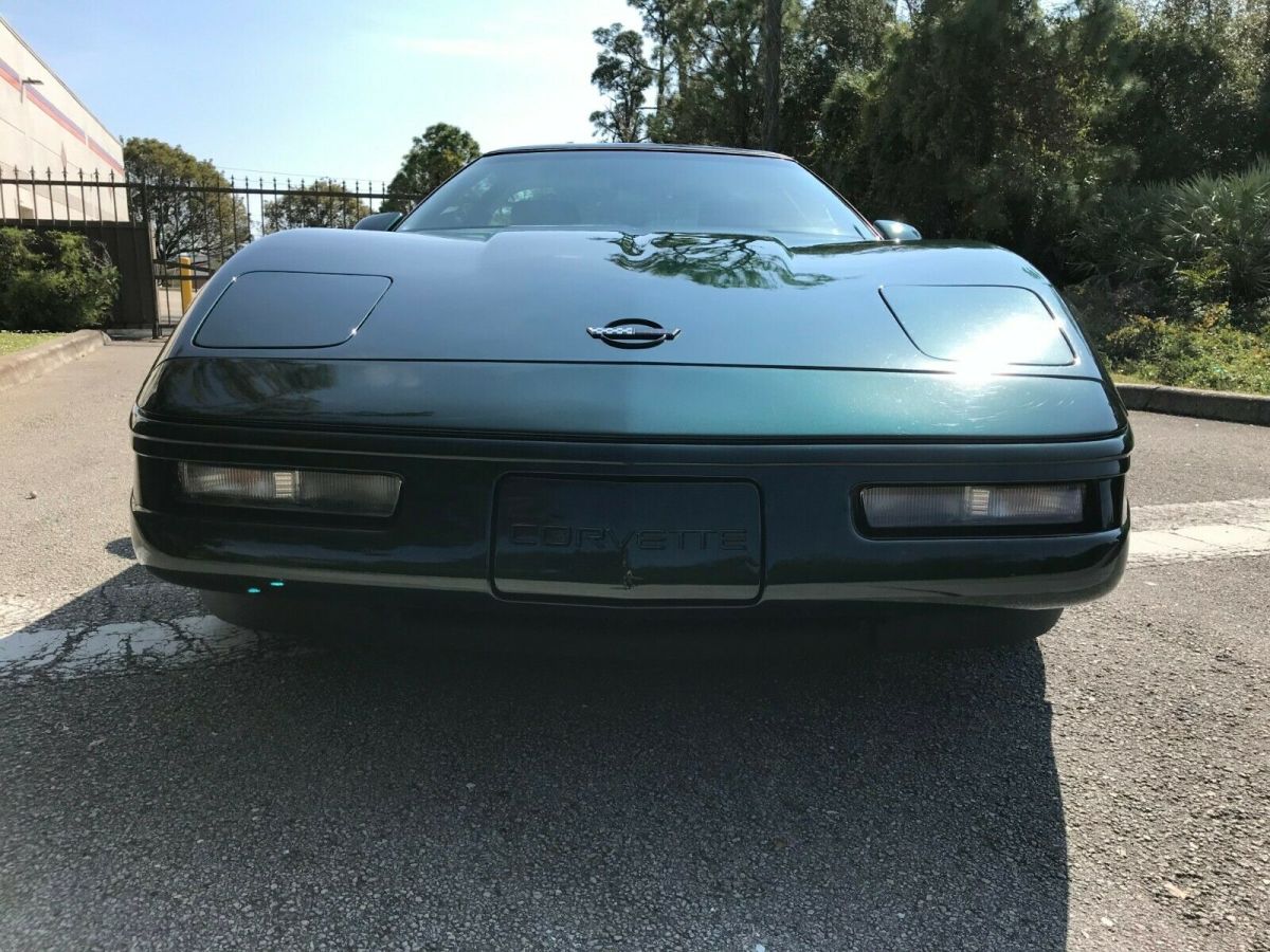 1993 Green Chevrolet Corvette Coupe