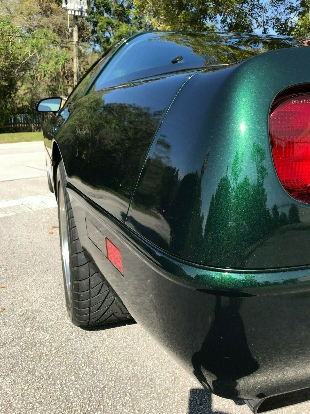 1993 Green Chevrolet Corvette Coupe