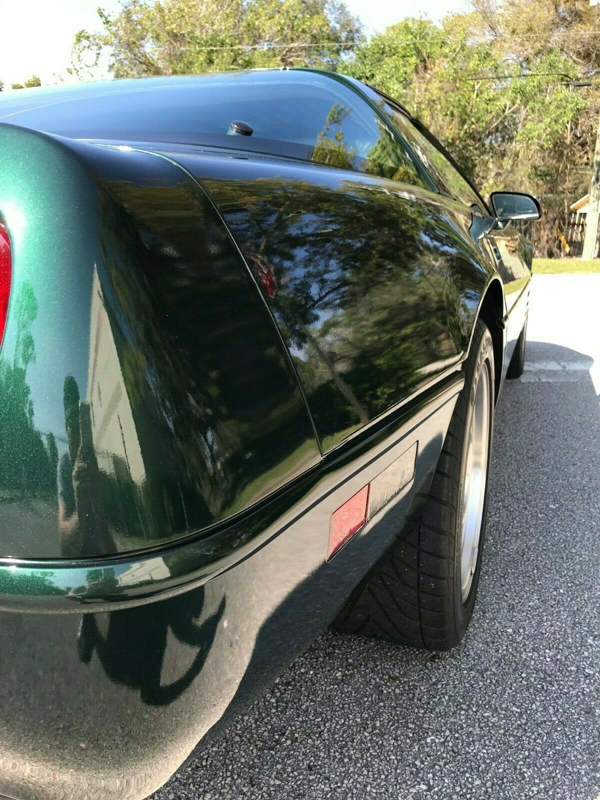 1993 Green Chevrolet Corvette Coupe