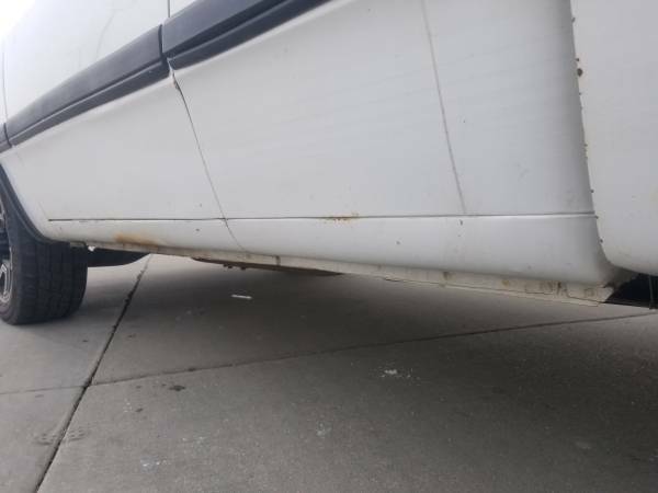 1993 White Dodge Ram 1500 Extended Cab Pickup