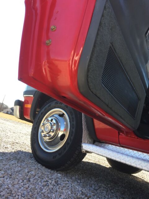1993 Red Dodge Ram 3500 Extended Cab Pickup