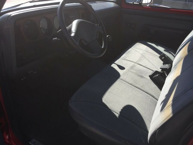 1993 Red Dodge Ram 3500 Extended Cab Pickup