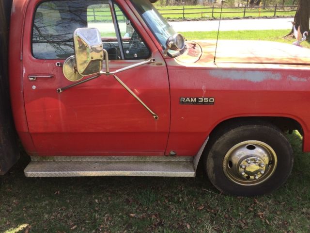 1993 Red Dodge Other Pickups