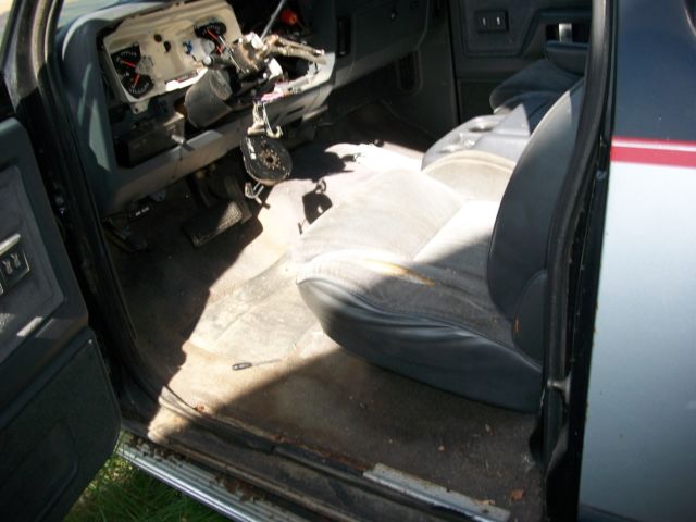 1993 Black Dodge Ram 2500 Cab & Chassis