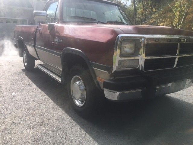 1993 Brown Dodge Ram 2500 Standard Cab Pickup