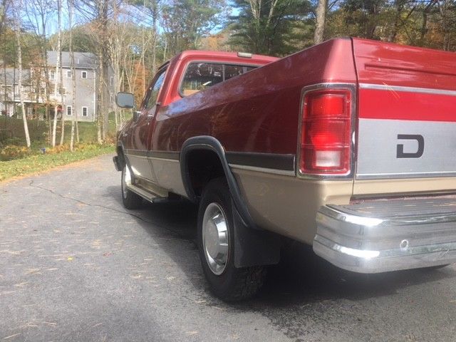 1993 Brown Dodge Ram 2500 Standard Cab Pickup