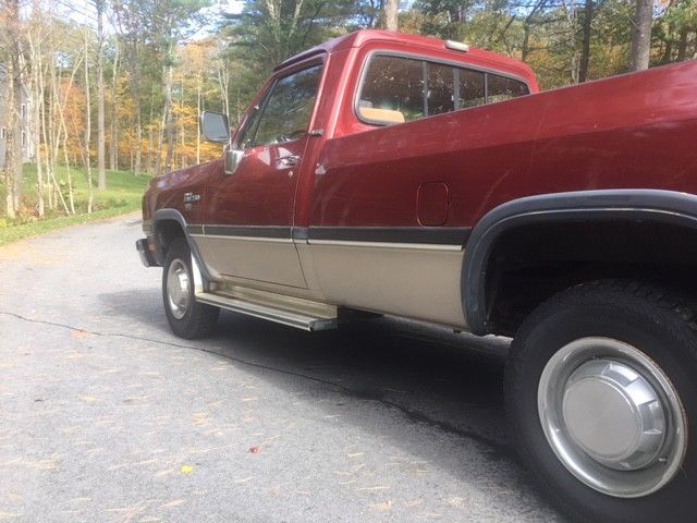 1993 Brown Dodge Ram 2500 Standard Cab Pickup