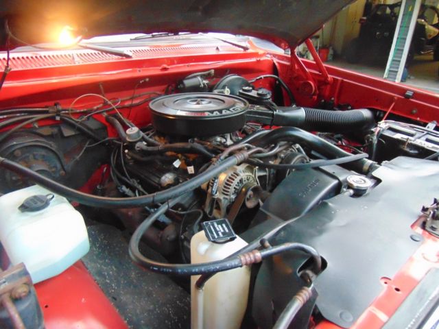 1993 Red Dodge Ram 1500