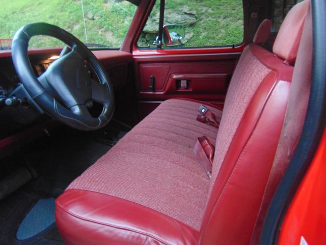 1993 Red Dodge Ram 1500