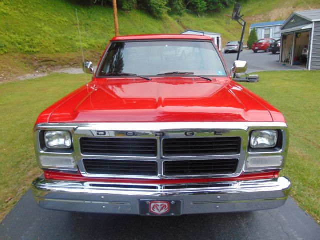1993 Red Dodge Ram 1500