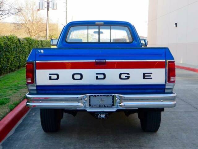 1993 Blue Dodge Ram 2500 Pickup Truck