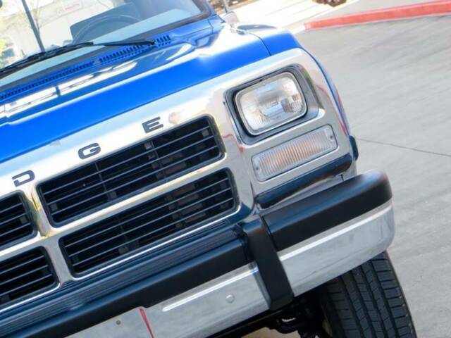 1993 Blue Dodge Ram 2500 Pickup Truck