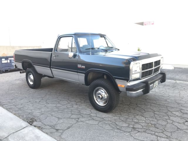 1993 Green Dodge Ram 2500