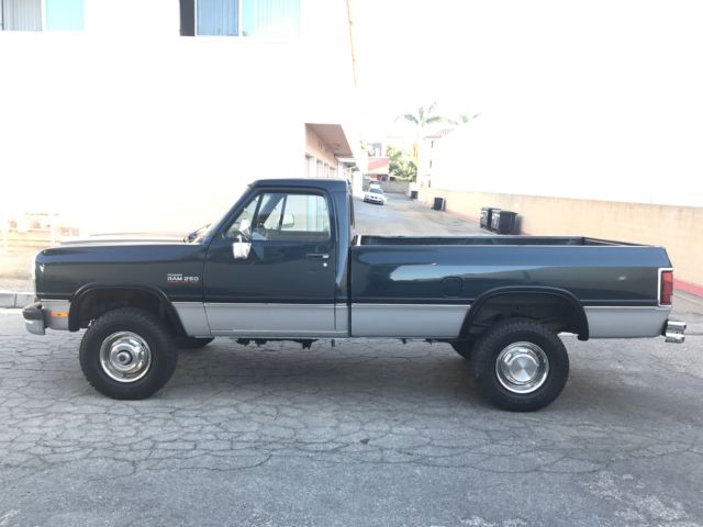 1993 Green Dodge Ram 2500