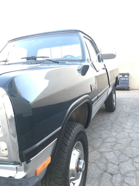 1993 Green Dodge Ram 2500