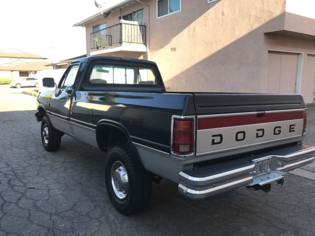 1993 Green Dodge Ram 2500