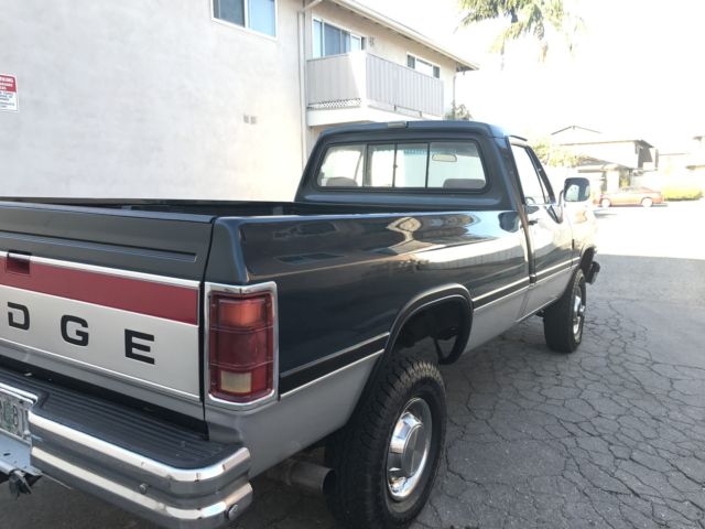 1993 Green Dodge Ram 2500