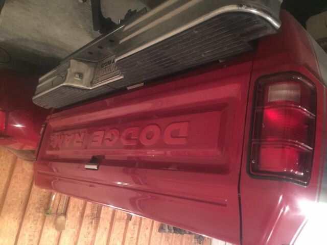 1993 Red Dodge Other Pickups Standard Cab Pickup