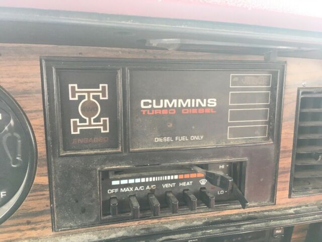 1993 Red Dodge Ram 2500 Extended Cab Pickup