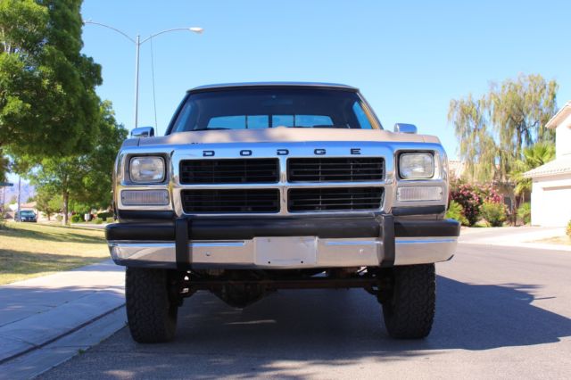 1993 Two Tone Gold & Cherry Dodge Other Pickups Extended Cab Pickup