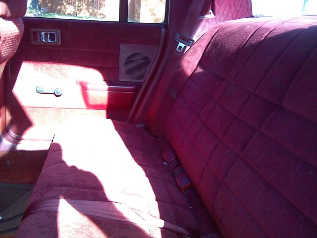 1993 Red Dodge Spirit Sedan