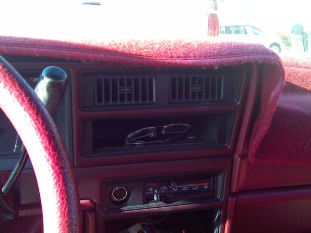 1993 Red Dodge Spirit Sedan