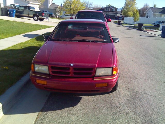 1993 Red Dodge Spirit Sedan
